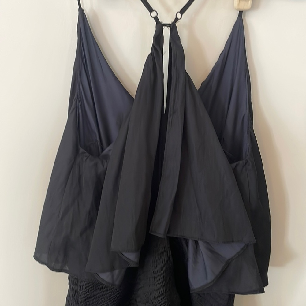 Black skort romper - Picture 6 of 7